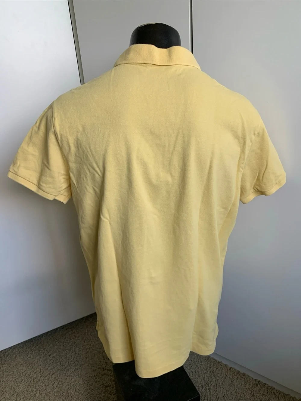 Polo Ralph Lauren size XL classic slim fit yellow polo shirt